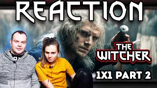 The Witcher 1x1 The End's Beginning - REACTION part 2