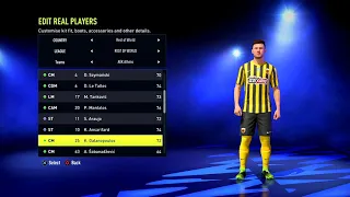 FIFA 22 AEK Athens ​​​​​​​​​​​​​​​​​​​​​​​​​​​​​​Overall Player Ratings