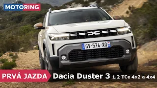 PRVÁ JAZDA | Dacia Duster 3 | Z "gazíka" je moderné SUV. Terénu sa nebojí | Motoring TA3