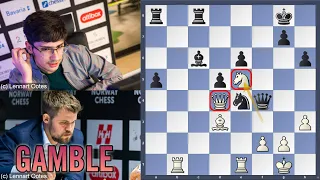 Magnus gambles | Carlsen vs Firouzja | Tata Steel Chess 2021