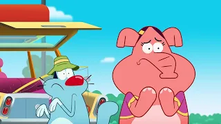 हिंदी Oggy and the Cockroaches  🚁✈️ पहली विदेश यात्रा  ✈️🚁 Hindi Cartoons for Kids