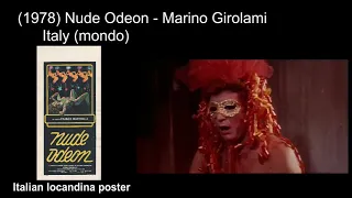 Italian Mondo / Shockumentary movies: 1977-1978 ('Sexy Night Report', 'Addio ultimo uomo')