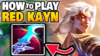 How to play RED KAYN w/ BUFFED JUNGLE XP in Patch 14.10