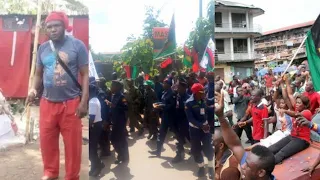 DĀÑGĒR AS IPOB ASSEMBLE OVER THE DĒĀTH OF ITS COMMANDER ORDER IMO RESIDENCE TO BE AT ALERT