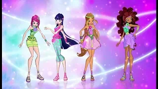 Winx Club Season 7 Episode 1 The Alfea Natural Park: Tourists Fashion