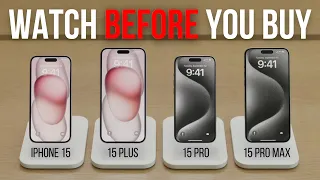 iPhone 15 BUYER'S GUIDE | 15 vs 15 Pro | Pro vs Pro Max | 15 vs 15 Plus