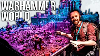 Games Workshop asked me to build a Warhammer World Display | Horus Heresy Age of Darkness Box Set
