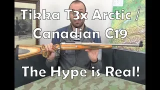 Tikka T3x Arctic / Canadian Rangers C19 Rifle, 7.62 / .308 Win