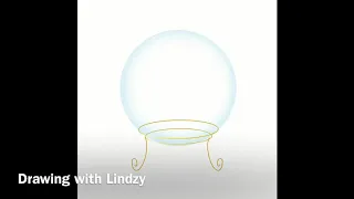 Holiday Snow Globe // Procreate time lapse art video // LoveMeOrDIY // Drawing with Lindzy