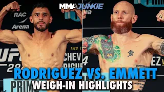 Yair Rodriguez and Josh Emmett Make Weight For UFC 284 Interim Title Fight