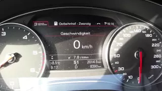 2012 Audi A6 3.0 TDI Quattro Acceleration