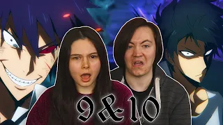 Solo Leveling Ep 9 & 10 REACTION! | 나 혼자만 레벨업