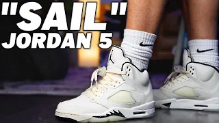 Air Jordan 5 SE Sail Review and On Foot