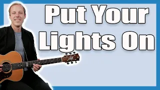 Santana And Everlast Put Your Lights On Guitar Lesson + Tutorial