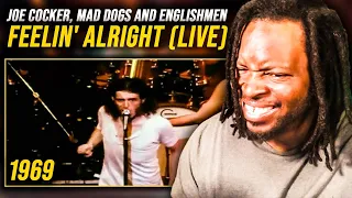 Joe Cocker, Mad Dogs and Englishmen - Feelin' Alright (LIVE) 1969 | REACTION