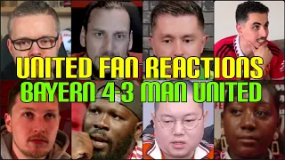 UNITED FANS REACTION TO BAYERN 4-3 MAN UNITED | FANS CHANNEL