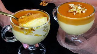 Do you have milk and a glass? You will fall in love with this quick dessert!