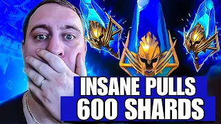 INSANE PULLS & OVER 600 SHARDS!! | Raid: Shadow Legends |