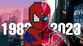 Evolution of Spiderman Games [1982-2023]