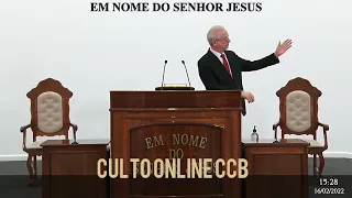 lindos conselhos CCB,e depois palavra(lcoríntios:15):irmão Luiz Carlos,ancião de B.H e Brás,ouçam...