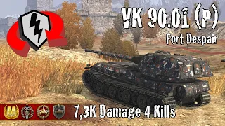 VK 90.01 (P)  |  7,3K Damage 4 Kills  |  WoT Blitz Replays