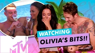 EX ON THE BEACH SEASON 5 | WATCHING OLIVIA'S SAUCIEST MOMENTS!! | MTV