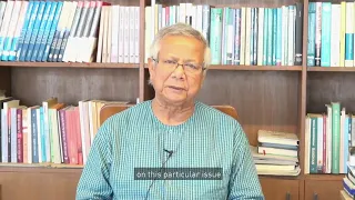 🎤 INTERVIEW-FOCUS / Pr. Muhammad Yunus, Prix Nobel de la Paix 2006