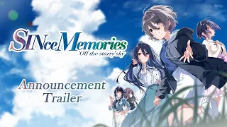 SINce Memories: Off The Starry Sky | Announcement Trailer