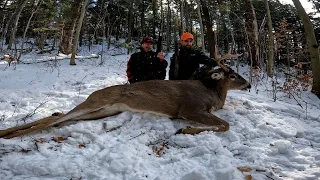 Tracking A Big Adirondack Buck!