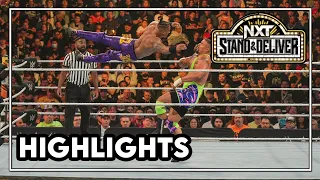 Carmelo Hayes vs Bron Breakker (NXT Championship) - NXT STAND & DELIVER 2023 Highlights