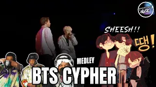 BTS (방탄소년단) Cypher Medley (ft. Supreme Boi) live in Seoul 2017 (REACTION) | Sheesh!!