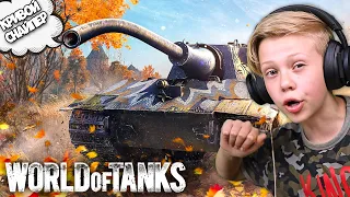 День Кривого Снайпера в World of Tanks ! Школьник Играет в Танки ВОТ