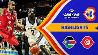 🇸🇸 SSD - 🇹🇳 TUN | Basketball Highlights - #FIBAWC 2023 Qualifiers