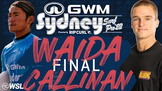 Rio Waida vs Ryan Callinan | GWM Sydney Surf Pro - Final Heat Replay