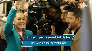 Línea 12 del metro: Sheinbaum encabeza reapertura del tramo subterráneo