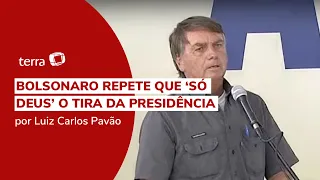Bolsonaro defende perdão a Daniel Silveira e volta a dizer que ''só Deus'' o tira da presidência