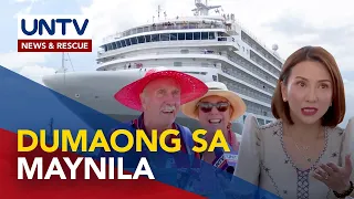 Cruise ship, dumaong sa Maynila; dagdag gov’t revenue at trabaho, dala ng cruise tourism – DOT