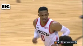 Rockets vs Suns Highlights Russell westbrook another triple double 24pts James Harden 34pts