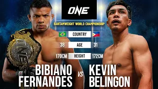 THE FINAL BATTLE 👑 Bibiano Fernandes vs. Kevin Belingon IV | Full Fight