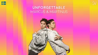 Marcus & Martinus - Unforgettable (Lyrics Video)