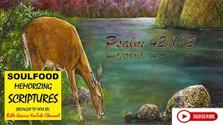 SOULFOOD Memorizing Scriptures: Psalm 42:1-2
