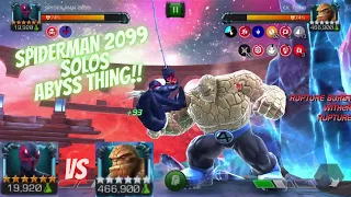 SPIDERMAN 2099 SOLO'S ABYSS THING IS SUPER FUN FIGHT!!