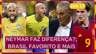 BRASIL é FAVORITO? Neymar MELHOR em campo; TITE encontra formação; JOGOS do dia; SALÁRIO do CR7 e +