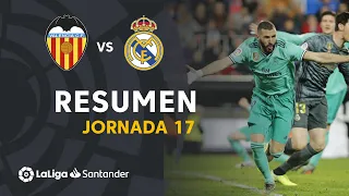 Highlights Valencia CF vs Real Madrid (1-1)