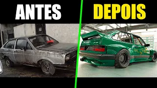 7 Carros Que Ficaram IRRECONHECÍVEIS Tunados 😱😱