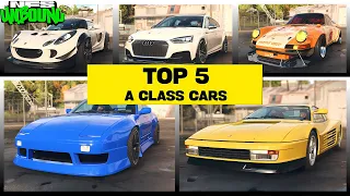 Top 5 Best A Class Cars in NFS Unbound Online Volume 6