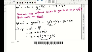 Vectors - Finding Ratios (IGCSE Exam Question)