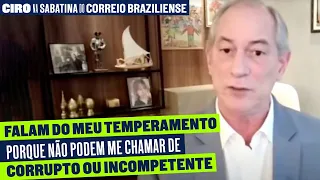 FALAM DO MEU TEMPERAMENTO PORQUE NÃO PODEM ME CHAMAR DE CORRUPTO OU INCOMPETENTE