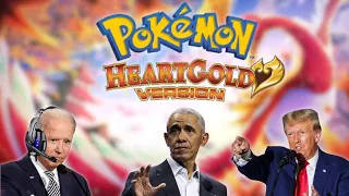 US Presidents Play Pokémon HeartGold FULL MOVIE!