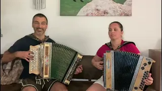 🍷🍺Grüß dich Gott Frau Wirtin 🍺🍷- Steirische Harmonika